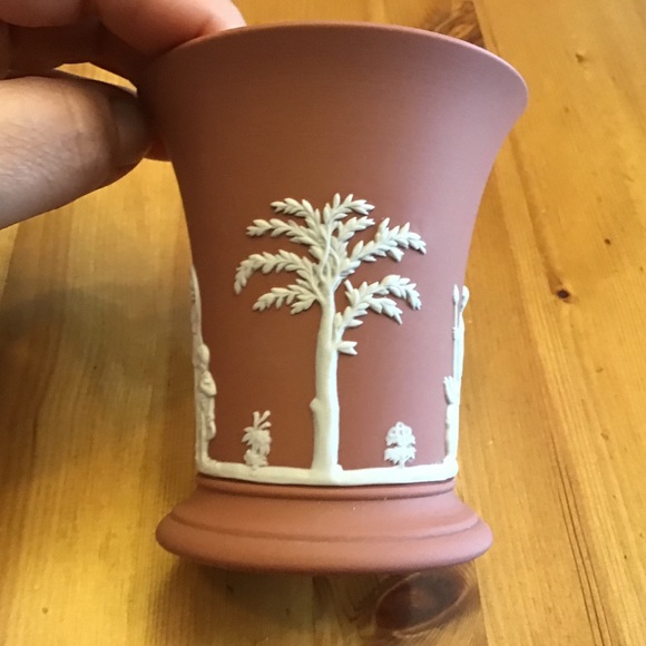 RARE VINTAGE WEDGWOOD TERRACOTTA POSY VASE - Picture 6 of 9